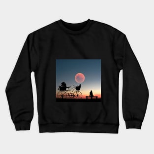 moon Crewneck Sweatshirt